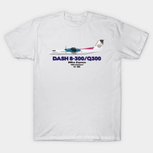 DeHavilland Canada Dash 8-300/Q300 - BWee Express "Old Colours" T-Shirt